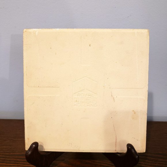 Royal Mosa Holland Christmas 1843 Castle In Winter Decorative Tile 6” X 6” READ - Picture 8 of 10